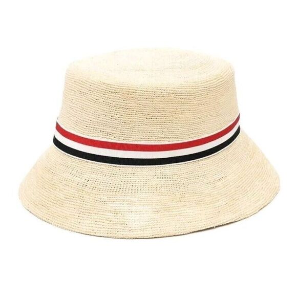 Thom Browne Crocher Bucket Hat Size S - Picture 3 of 12